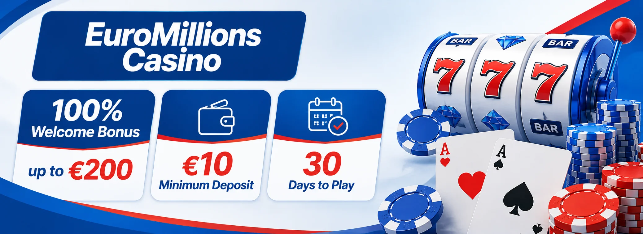 The EuroMillions Casino welcome match